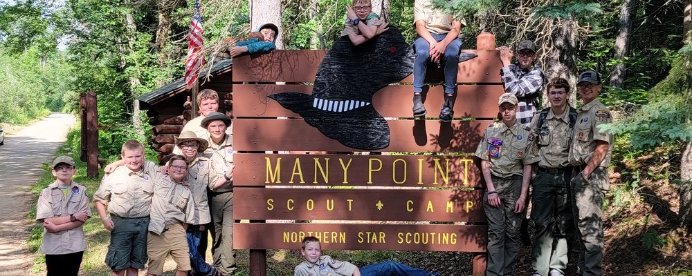 Troop 129 Summer Camp 2023 at Many Point